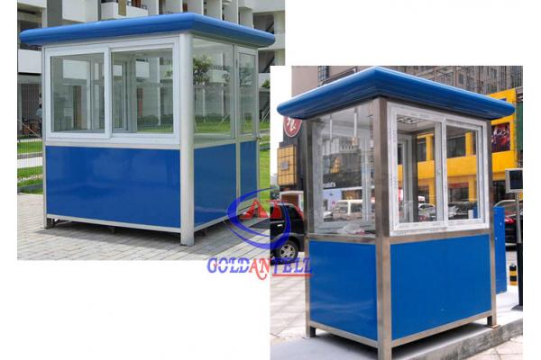 Thermal Insulated Prefabricated Security Guard Room with electricity fittings