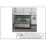 5.5KW Cam Rotor Pumps Chunk Paste Filling Machine 1000 - 3000Bottles/Hour