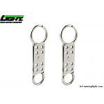 Double Jaw 8 Padlocks Aluminum Hasp Lockout 149mm Length for sale