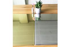 China Decorative Mirror Finish Reflective Ceiling Tiles 595x595mm Aluminum supplier