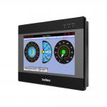 Passive NPN RS232 Program Plc Hmi Panel Public Terminal Isolated 4AI 2AO for sale
