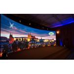 High Definition Curved Advertising Led Screens , Indoor Full Color Led Panel Easy Maintain for sale