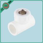 Economic Ppr Female Threaded Tee Sound Insulation For Cold And Hot Water for sale