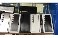 China Soft closing cable management box / Desktop power cable cover supplier