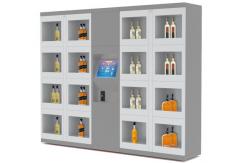China Non-Refrigerate Electronic Vending Lockers For Self Service Shopping supplier