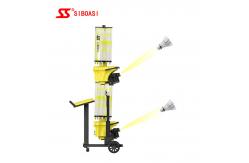 China 140W Automatic Badminton Machine Shuttle Feeder Intelligent computer control supplier