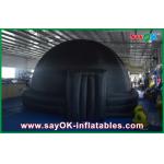 Black Igloo Giant Inflatable Planetarium Dome Architecture For School Teaching for sale