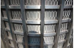 China 150mm Width Centrifuge Basket with Customized Thickness and Square Hole Shape supplier