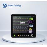 Color TFT LCD Portable Multiparameter Monitor 15 Inch Patient Vital Signs Monitor for sale