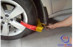China Heavy Duty Anti - Theft Car Wheel Clamp With 2 Keys Steering Security Lock supplier