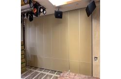 China Conference Hall Folding Door Partitions Wood Movable Sliding Partition Walls In USA supplier