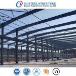 Prefabricated Large Span Steel Structure Buildings Prefab Metal Warehouse Workshop Office Building Factory Shed for sale