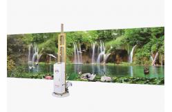China 5m Rails Vertical Wall Painting Machine 3d Wall Printer Intelligent Lift supplier