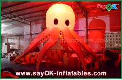 China Giant Inflatable Lighting Decoration Sea Animal Lighting Octopus / Devilfish supplier