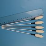 21cm Long PP Stick Big Paddle Head Medical Sponge Stick Trocar Wipe Foam Swab for sale
