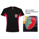 Degradable OEKO Heat Press Football Badges 8 Colorways TPU Badges for sale