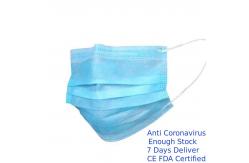 China Breathable Earloop Face Mask Lightweight Waterproof Limit Germs Spread supplier