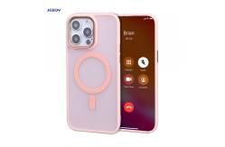China Magsafe Magnetic Phone Case Translucent Hard PC Soft Slim Shockproof supplier