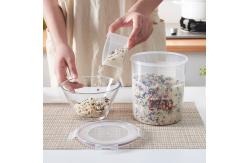 China Food Preserving Plastic Crisper Box For Cereals Nuts Fruits supplier