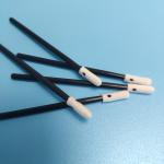 OEM Lint Free 70mm Foam Tipped Cleaning Swabs With PP Handle for sale