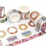 Custom Printed Kawaii Washi Tape Custom Make Decoration Washi Tape for sale