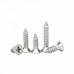Custom Cross Countersunk Head Tapping Screws Flat Head Pointed Tail for sale