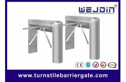 China Swipe Card Turnstile Access Control System , Pedestrian Barrier Gate RS232 Communication supplier