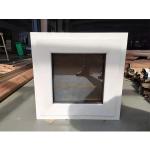 Double Glazed Villa Home Manual UPVC Awning Window Customized Size
