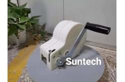 China ISO 2500LB Boat Trailer Hand Winch With Winch Cover supplier