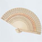 Colorful Chinese Personalized Folding Hand Fans 20.5cm For Wedding Gifts for sale
