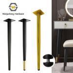 Light Luxury Extended Metal Table Leg Brackets Adjustable Support Legs for Dressing Tables Stools and Bathroom Cabinets for sale