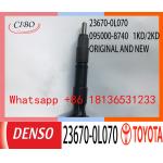 ISO 23670-0L070 095000-8740 Auto Fuel Injector For TOYOTA Hilux