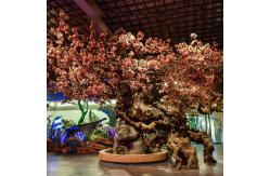 China Lush Cherry Artificial Landscape Trees Exhibition Decorative supplier