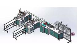 China Non Woven Face Mask Making Machine For Chemist Warehouse Surgical Masks supplier
