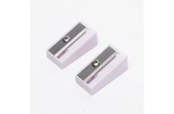 China Transparent 8mm Simple Pencil Sharpener PS 65Mn supplier