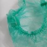 Non Woven Disposable Head Cap Breathable Round Bouffant Design OEM service