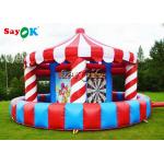 Inflatable Lawn Games Carnival Inflatable  Sports Games Booth Basketball Toss Game 5- In -1 For All Ages for sale