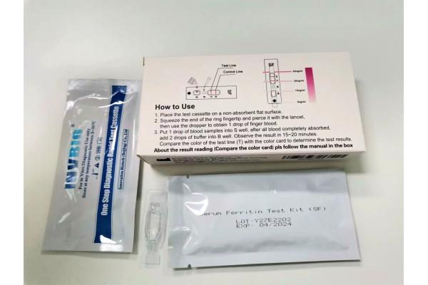 Early Detection Serum Ferritin Test Kit Rapid Diagnostic Device