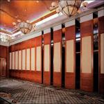 Temporary Operable Sliding Partition Walls Retractable Aluminum Frame for sale