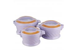 China Keep Warm Lunch Box Set 3pcs Double Wall Insulated Stock Pot Set supplier