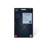 IP68 OTP Smart Card One Time Password Credit Card With Screen Layout Light for sale