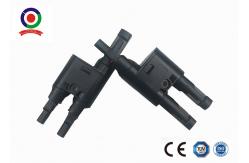 China PC Insulation Solar Branch Connector IP67 Stable Electrical Properties 4000W supplier