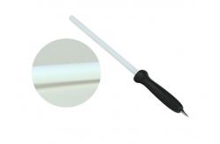China Professional Ceramic Knife Sharpener Rods , Honing Knife Sharpener With Easy Hold Handle supplier