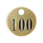 1 Width Metal Number Stencils , Quick Identification Brass Number Stencils for sale