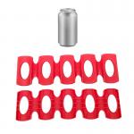 Decorative Dishwasher Silicone Bar Accessories Saving Space Unbreakable Wine Preserver for sale