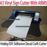 A3 Vinyl Sign Cutter With ARMS 330 Cutting Plotter With AAS Craft Cutter DIY Sticker Cut for sale
