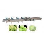 5.1KW 380v 50hz 1500kg/H Vegetable Cleaning Machine for sale