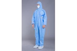 China Anti Static Moisture Permeable SMS Full Body Coverall supplier