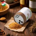 Environmental Biodegraded OEM Customized Kraft Paper Tube with Top Hole for Seasoning Spice Sault for sale