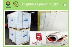 China Printable A4 Glossy Sticker Paper , Glossy Magazine Paper Customized Size supplier